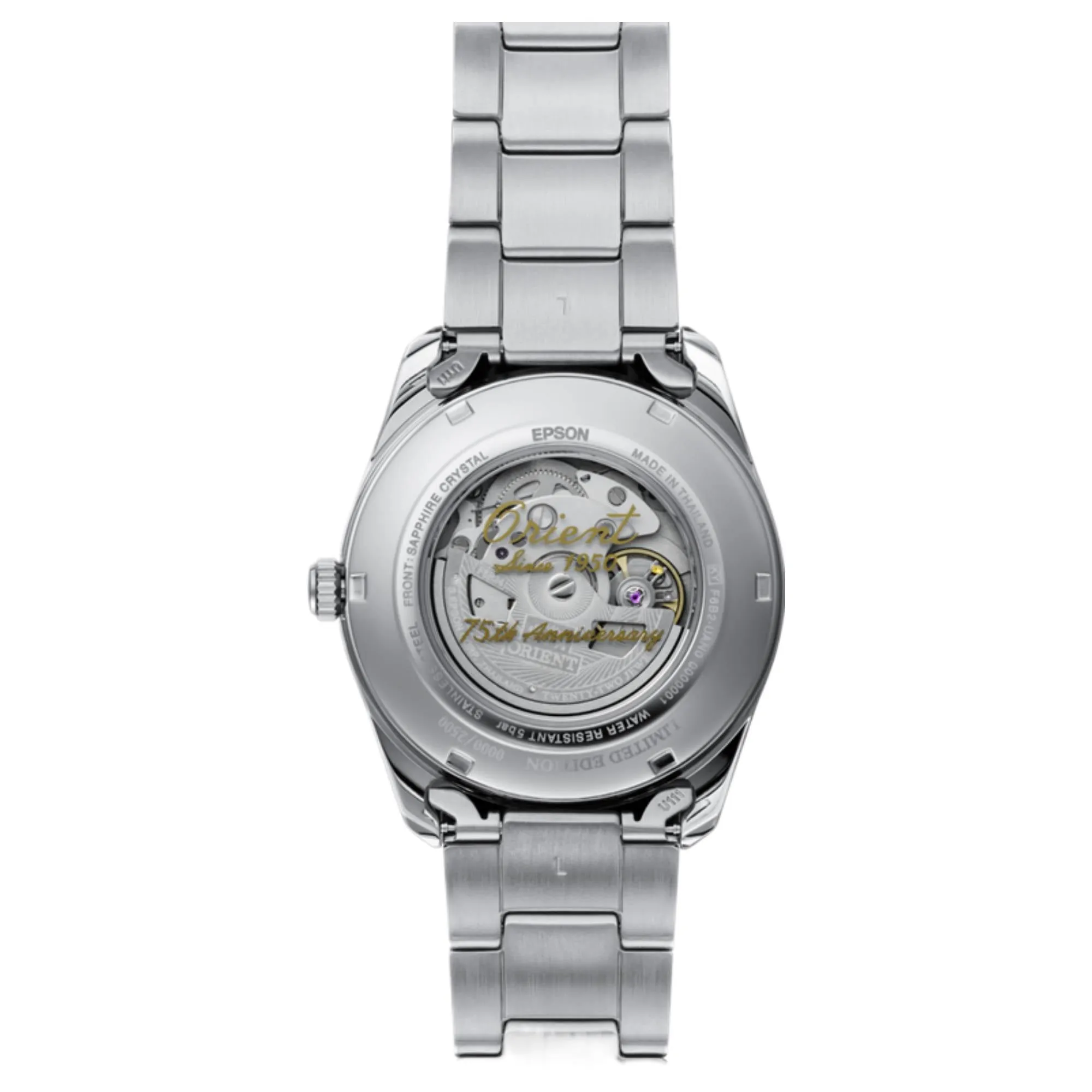 Orient RA-AK0311N30B Stretto Sun And Moon 75th Anniversary Limited Edition Watch sold by H.S. Johnson product image thumbnail 3