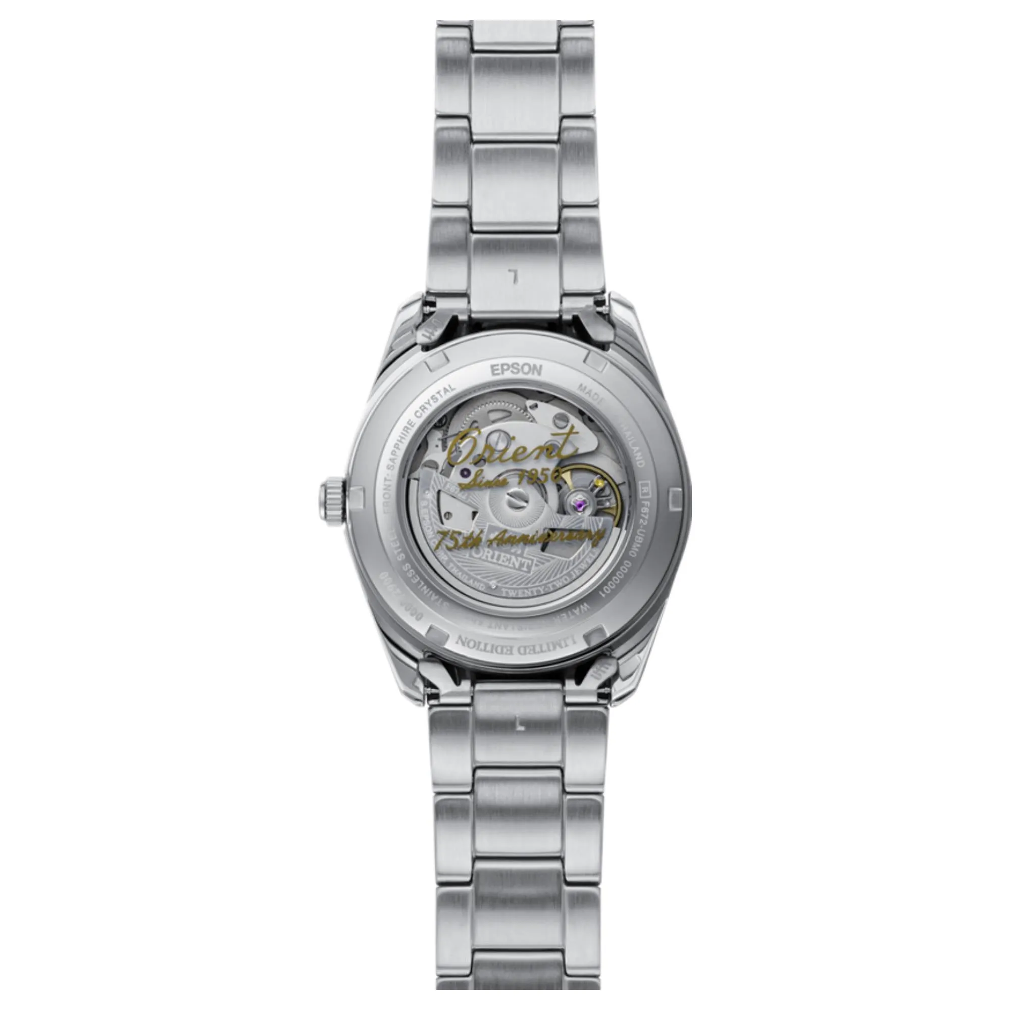 Orient RA-AC0R04N30B Stretto 75th Anniversary Limited Edition Watch sold by H.S. Johnson product image thumbnail 3