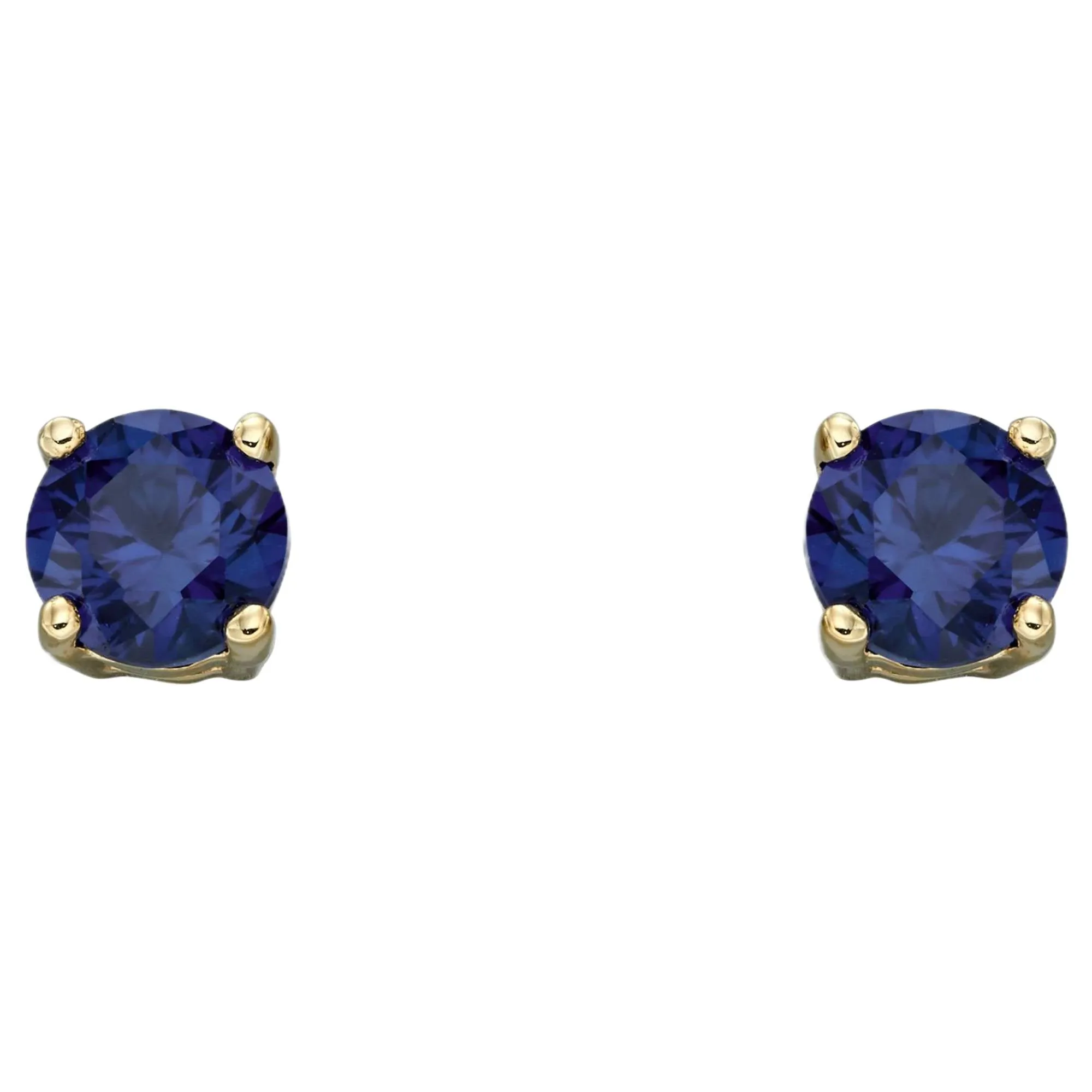 Elements Gold GE2334 Birthstone Stud Earrings in 9ct Gold sold by H.S. Johnson