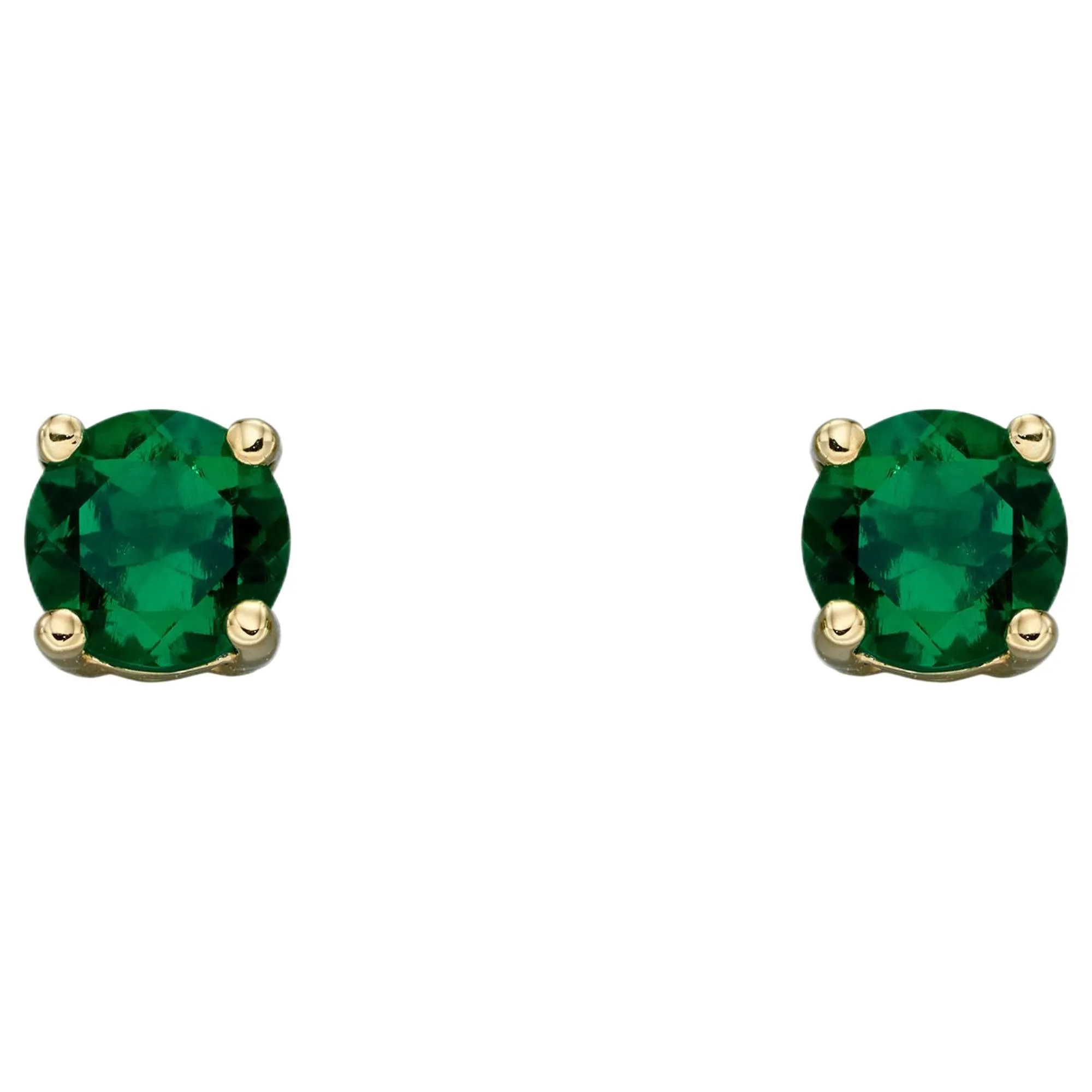 Elements Gold GE2330 Birthstone Stud Earrings in 9ct Gold sold by H.S. Johnson