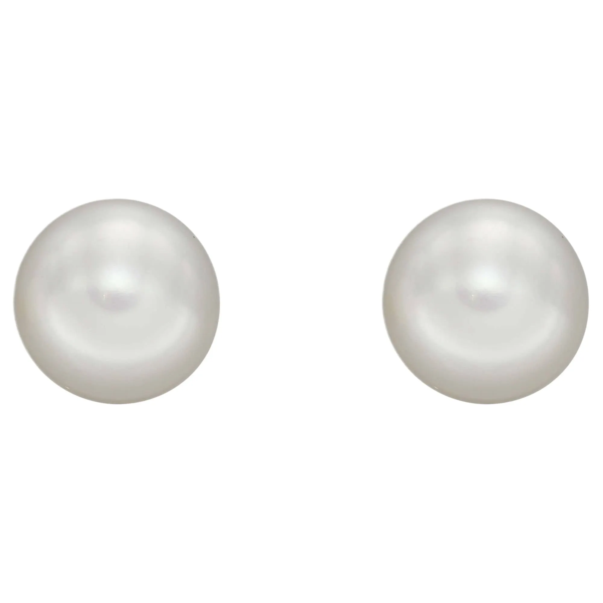 Elements Gold GE2373W Pearl Stud Earrings in 9ct Gold sold by H.S. Johnson