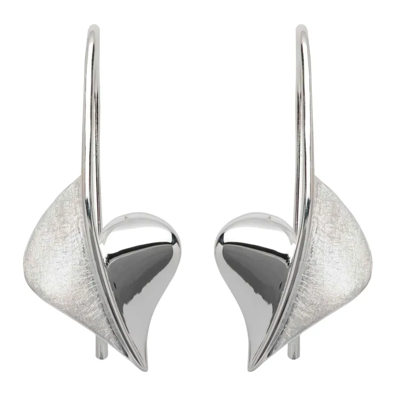 Unique & Co ME-679 Sterling Silver Drop Earrings sold by H.S. Johnson