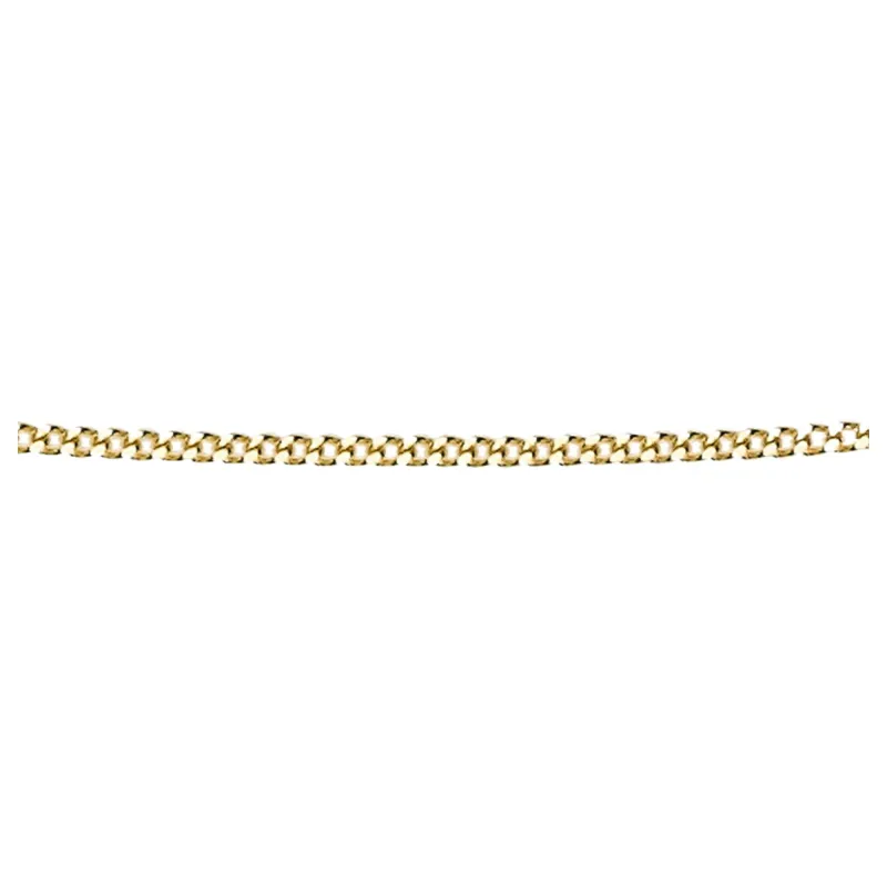 Elements Gold GN184 1mm Curb Necklace in 9ct Gold sold by H.S. Johnson