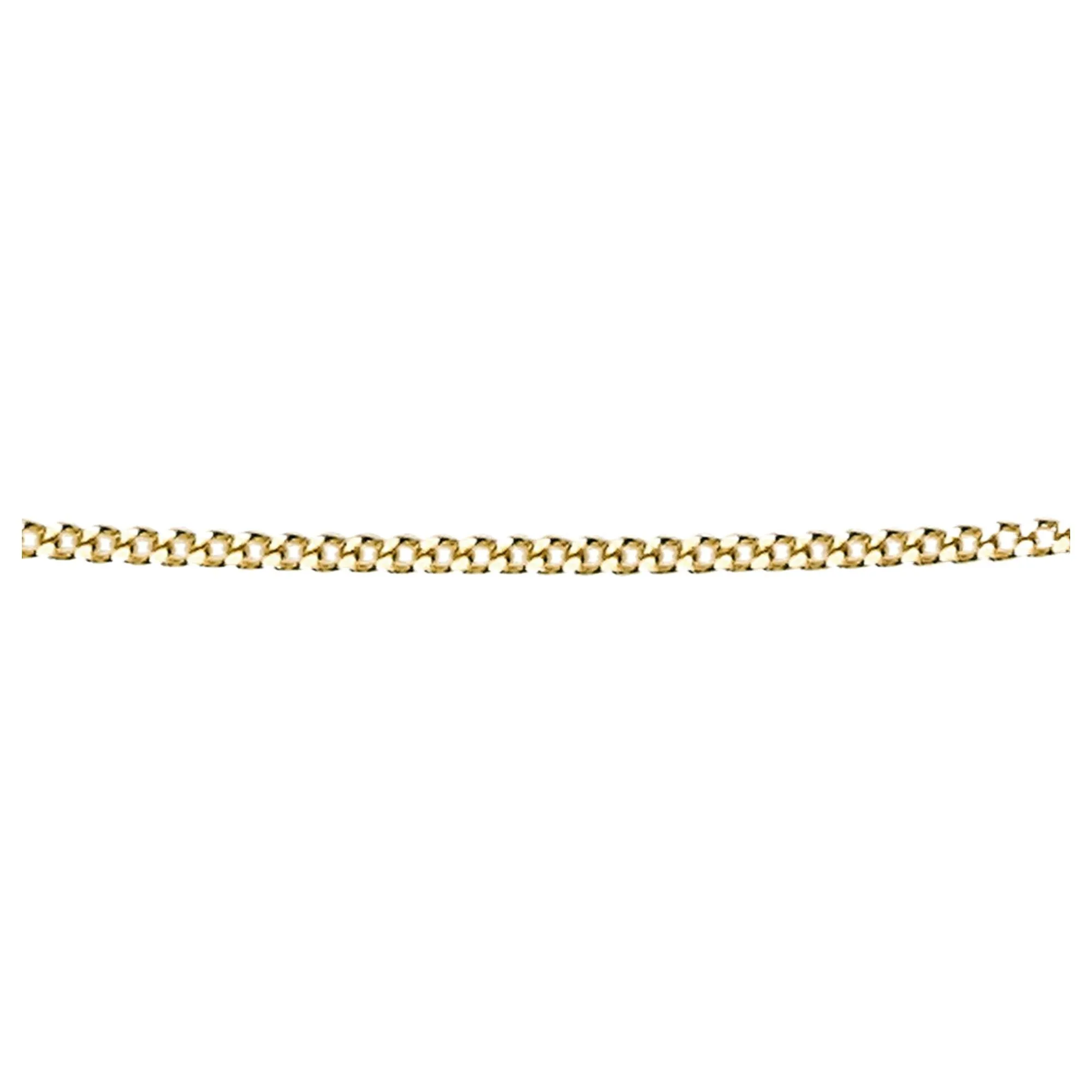 Elements Gold GN184 1mm Curb Necklace in 9ct Gold sold by H.S. Johnson