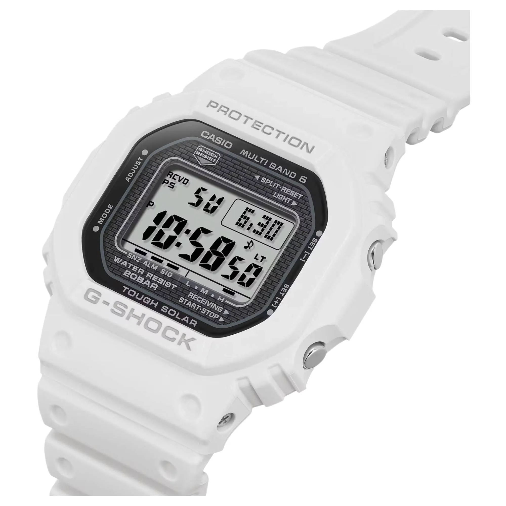 G-Shock GW-5000HS-7ER Classic Multifunction LCD White Strap Watch sold by H.S. Johnson product image thumbnail 4