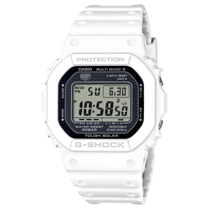 G-Shock GW-5000HS-7ER Classic Multifunction LCD White Strap Watch sold by H.S. Johnson