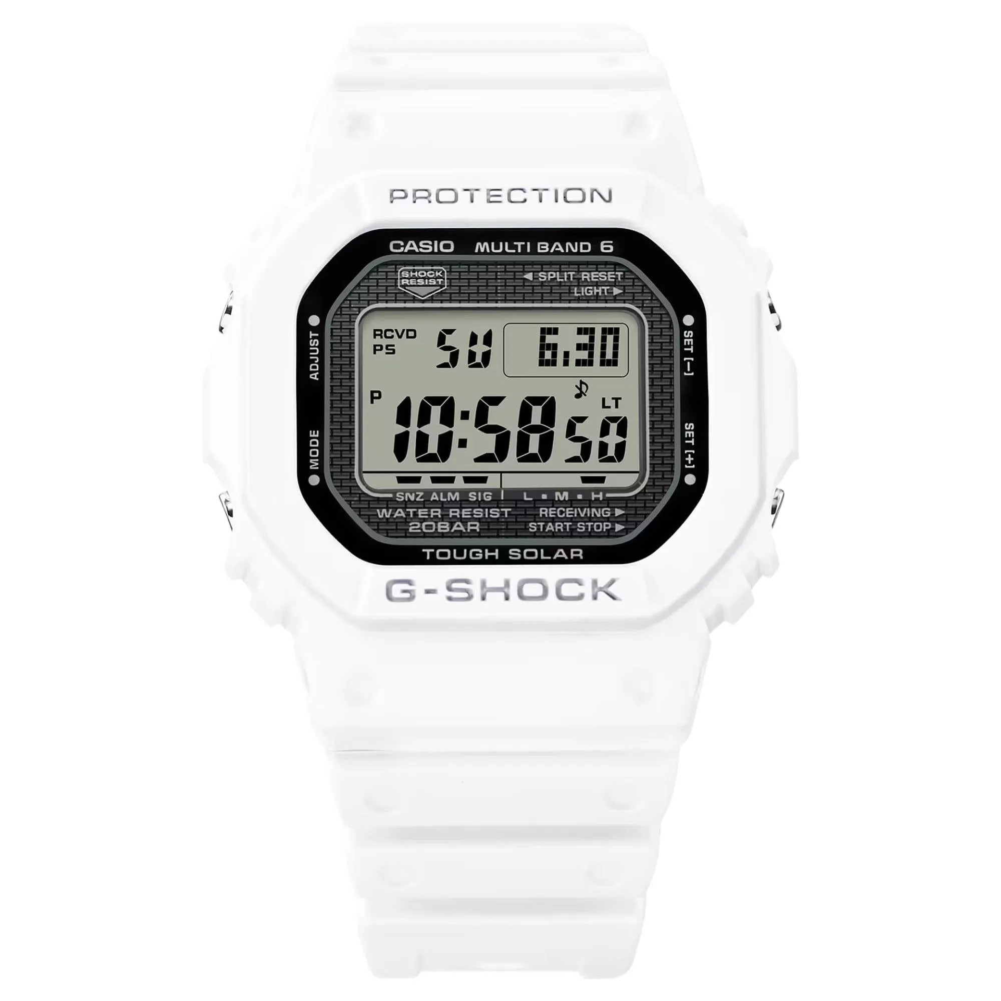 G-Shock GW-5000HS-7ER Classic Multifunction LCD White Strap Watch sold by H.S. Johnson product image thumbnail 3