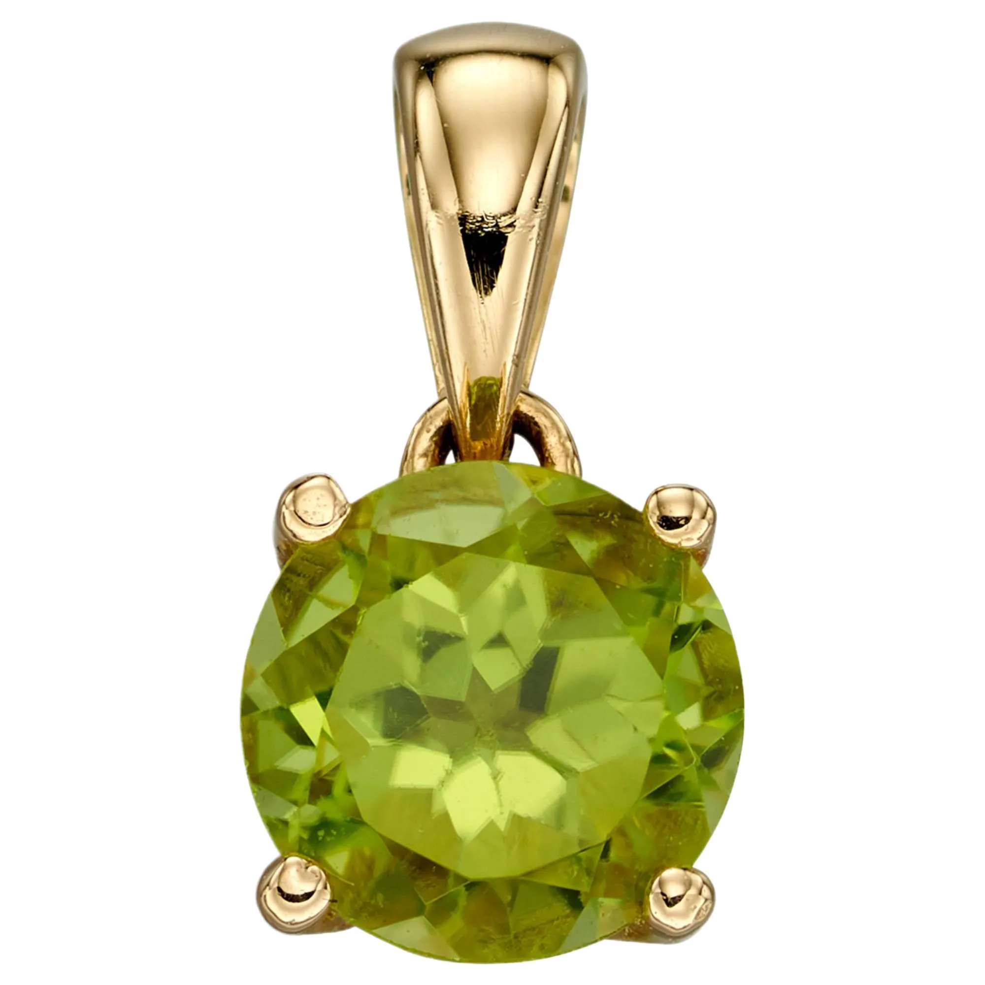 Elements Gold GP2195 August Birthstone Pendant in 9ct Gold sold by H.S. Johnson