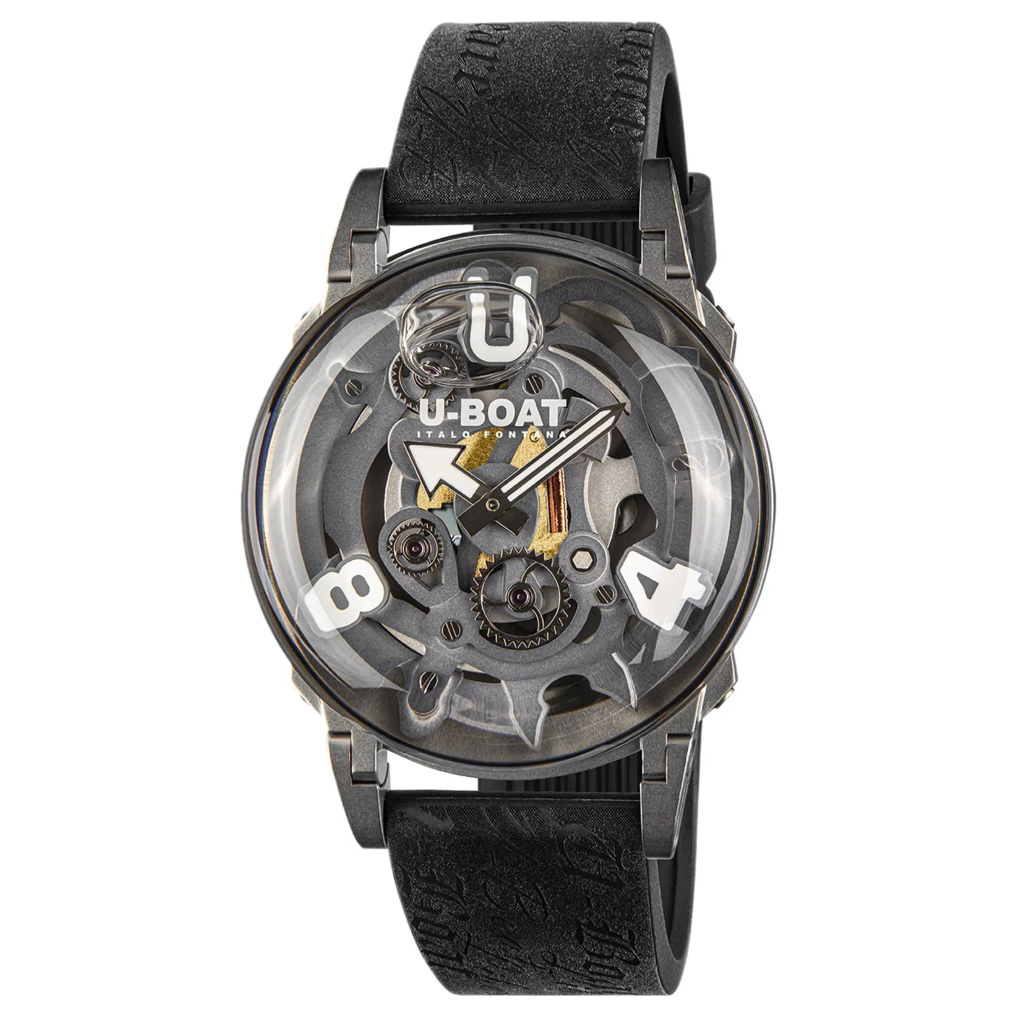 U-Boat 3354 U-65 44MM WHITE SS Watch sold by H.S. Johnson