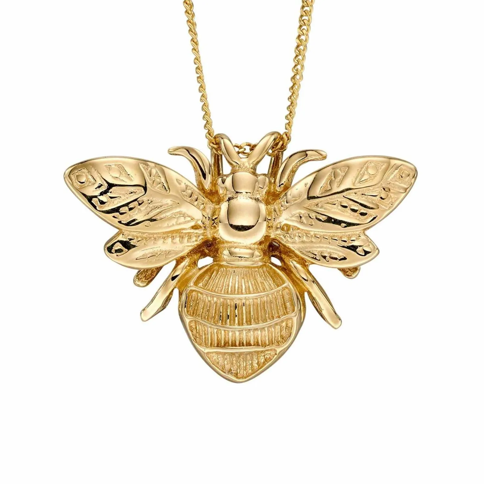 Elements Gold GP2151 Detailed Bee Pendant sold by H.S. Johnson