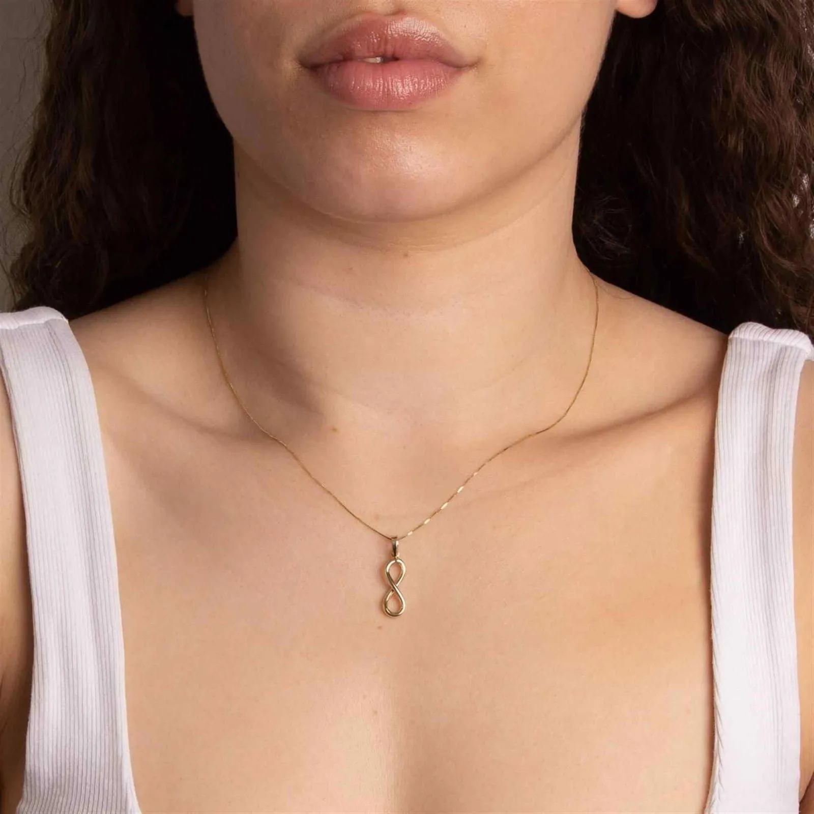 Elements Gold GP2109 Infinity Symbol Pendant sold by H.S. Johnson product image thumbnail 2