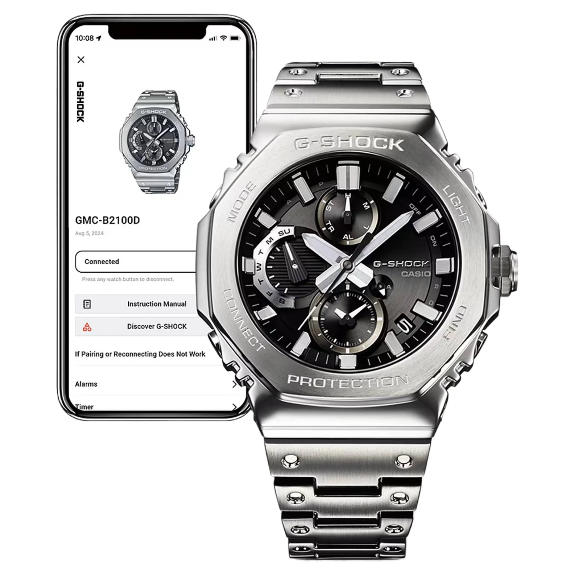 G-Shock GMC-B2100D-1AER Classic B2100 Series Watch sold by H.S. Johnson product image thumbnail 4