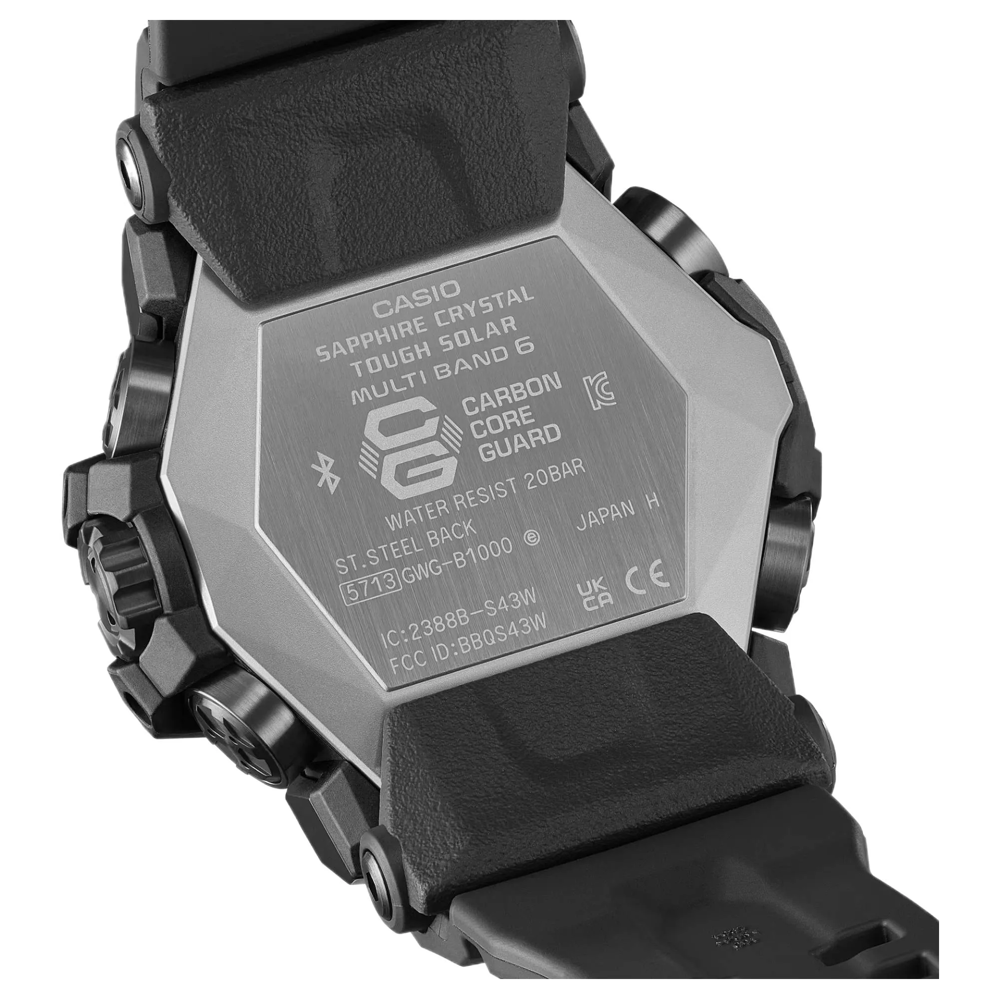 G-Shock GWG-B1000EC-1AER Master Of G Mudmaster Watch sold by H.S. Johnson product image thumbnail 4