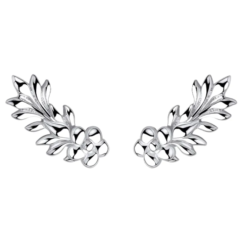 Laura Ashley E6609 Naunton Folly Crawler Earrings Sterling Silver sold by H.S. Johnson