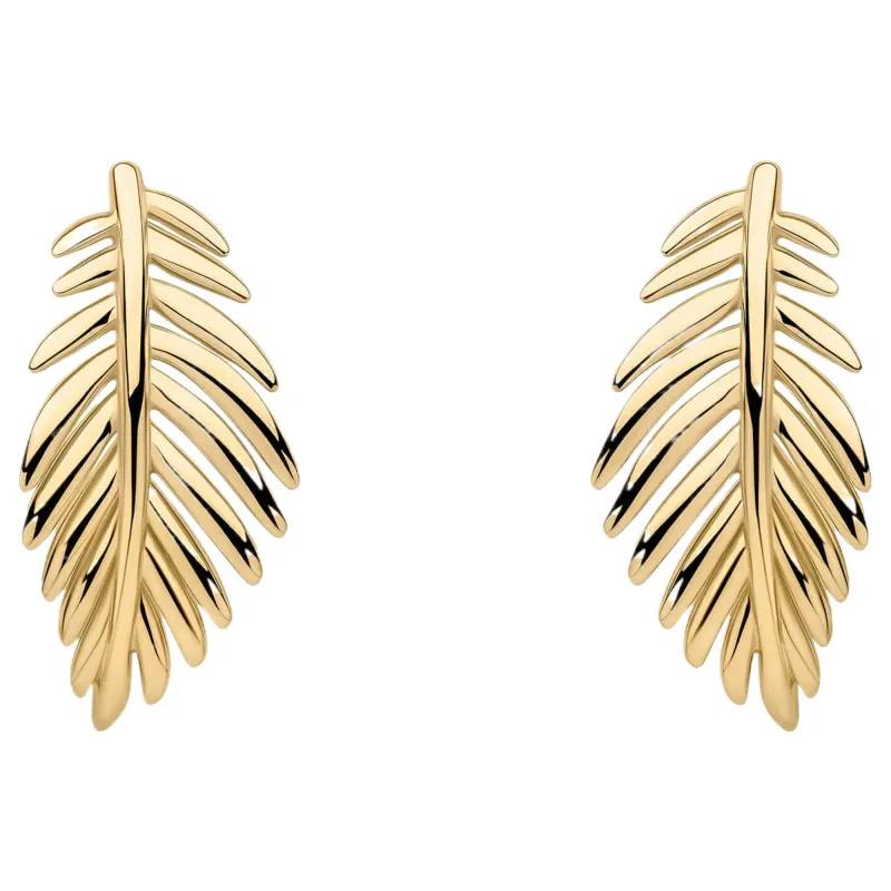 Laura Ashley E6607 Marlbrook Leaf Earrings Sterling Silver sold by H.S. Johnson