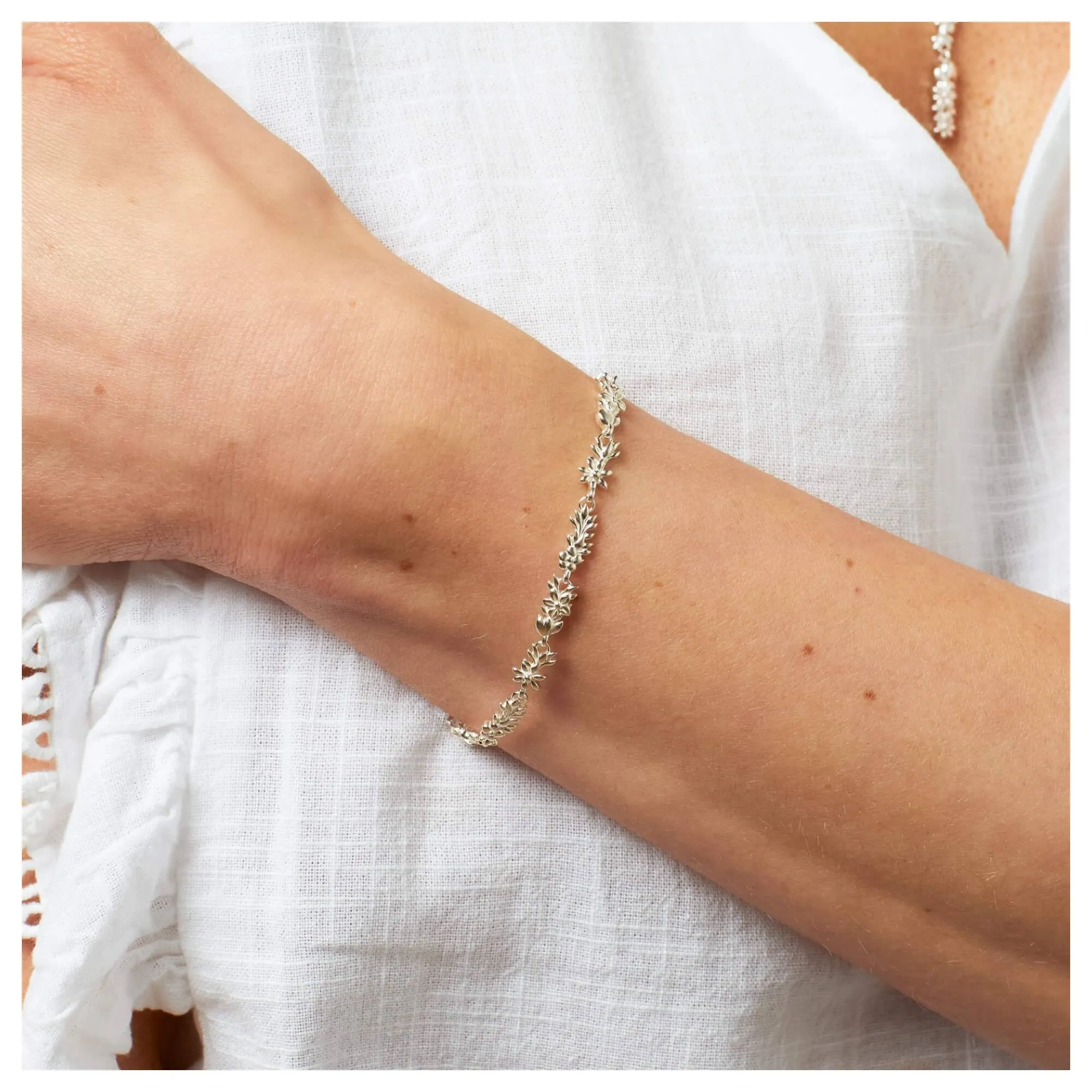 Laura Ashley B5583 Naunton Folly Tennis Bracelet Sterling Silver sold by H.S. Johnson product image thumbnail 2