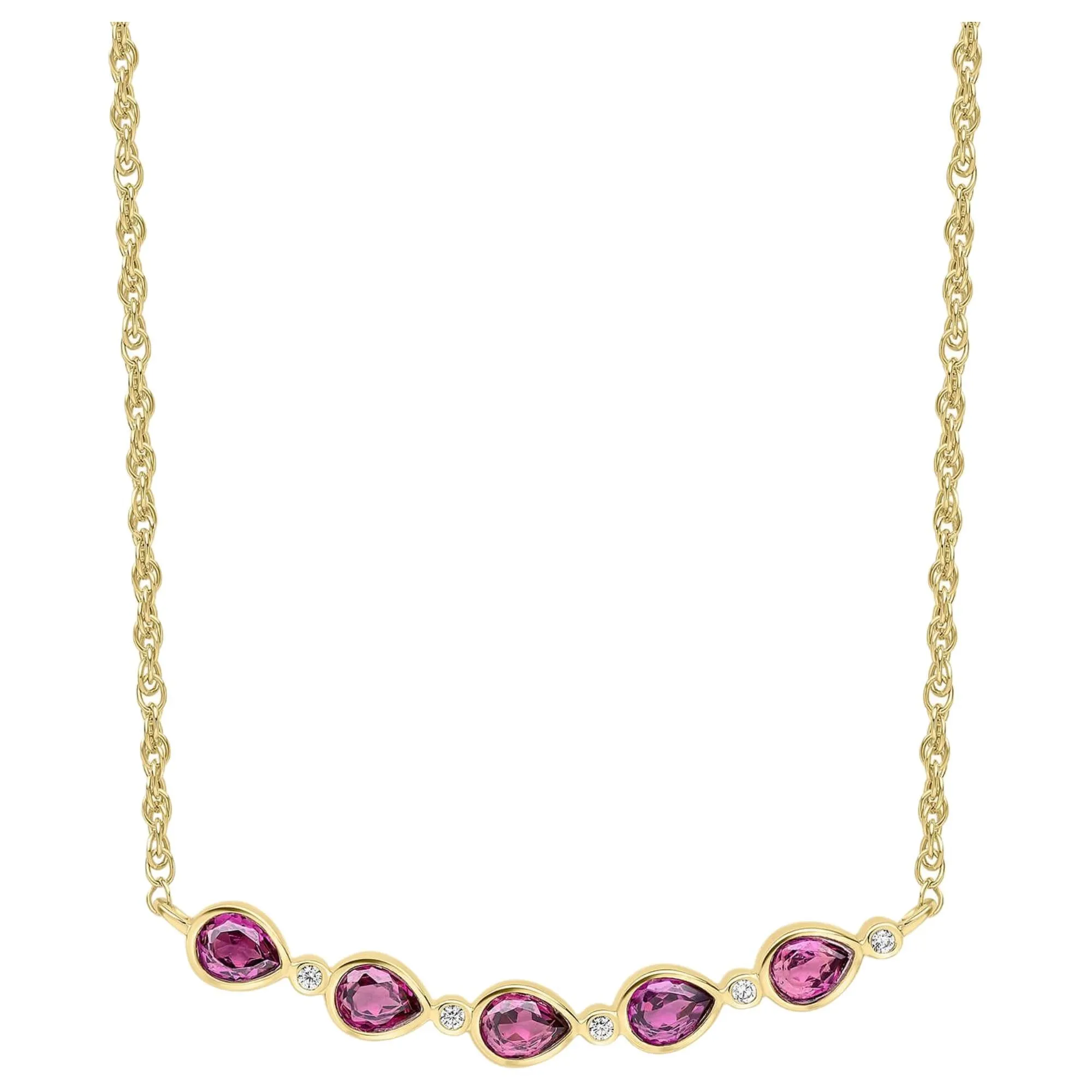 Laura Ashley N4723M Thornage Flowers Necklace Sterling Silver sold by H.S. Johnson