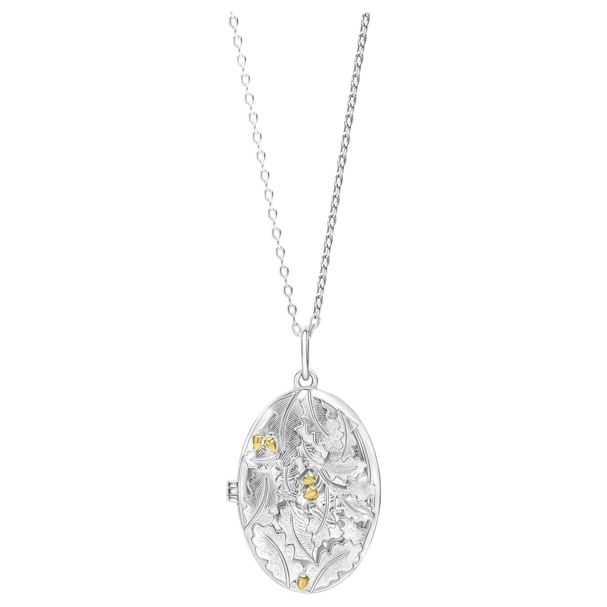 Laura Ashley N4720 Broadoak Locket Necklace Sterling Silver sold by H.S. Johnson