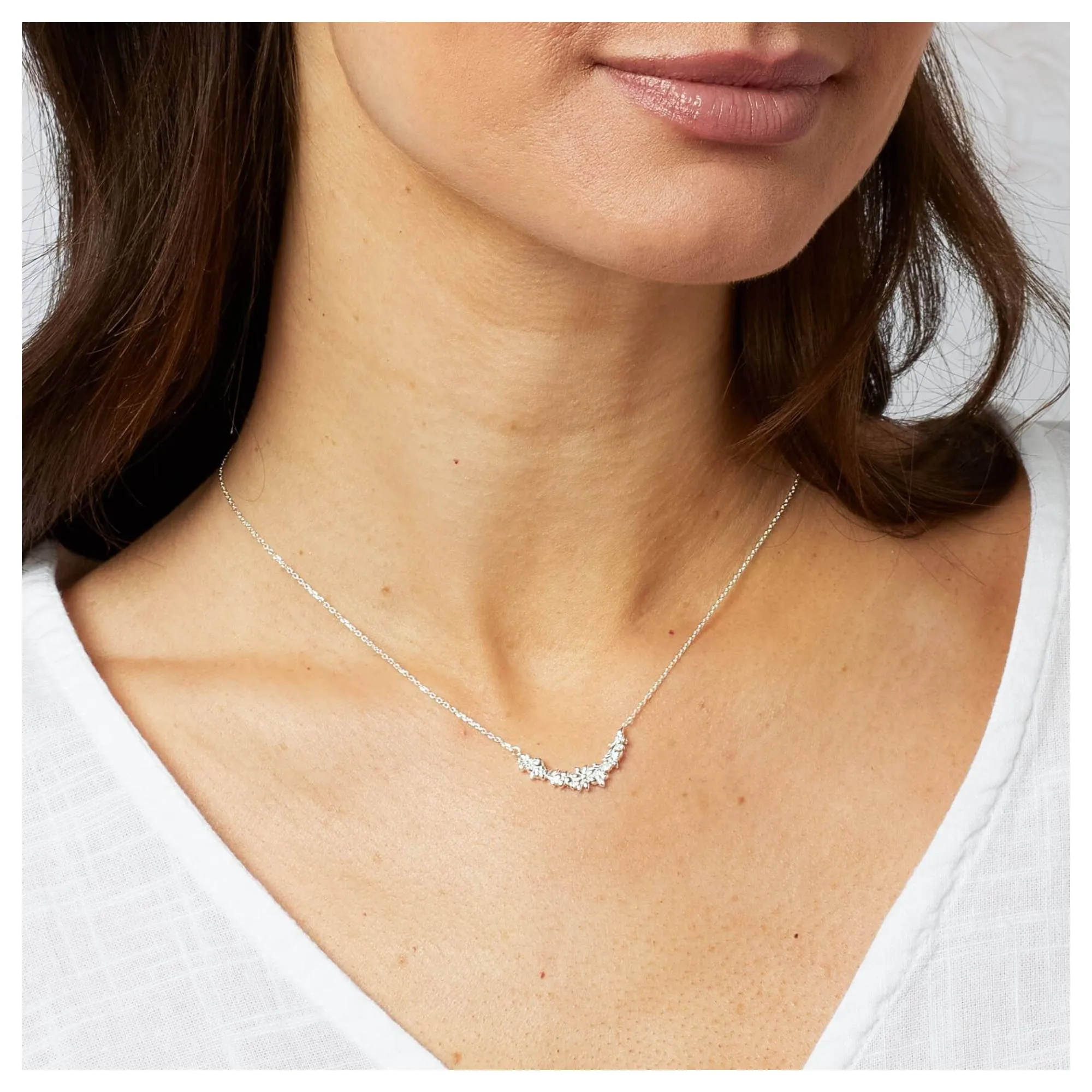 Laura Ashley N4667 Naunton Folly Scoop Necklace Sterling Silver sold by H.S. Johnson product image thumbnail 2