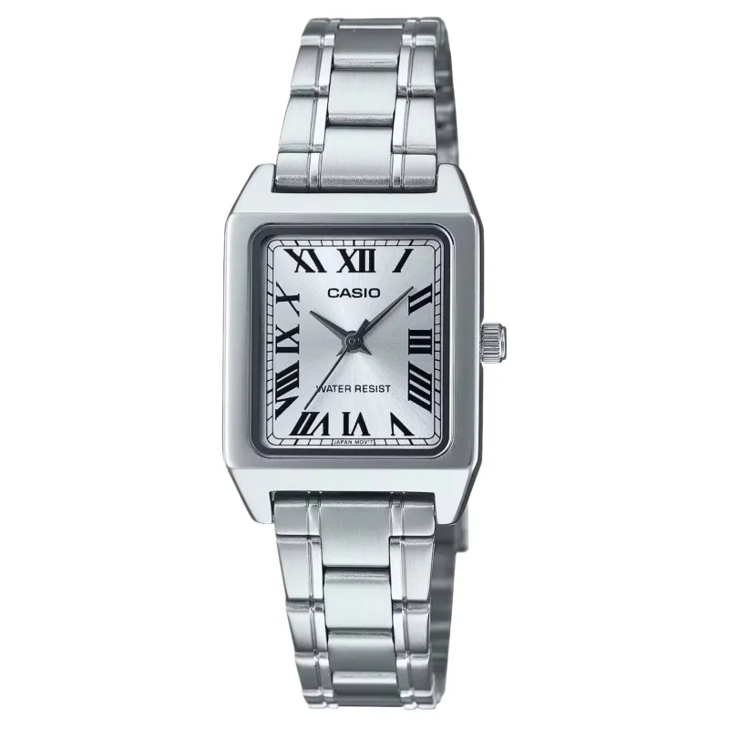 Casio LTP-B150D-7BEF Square Stainless Steel Watch made by Casio