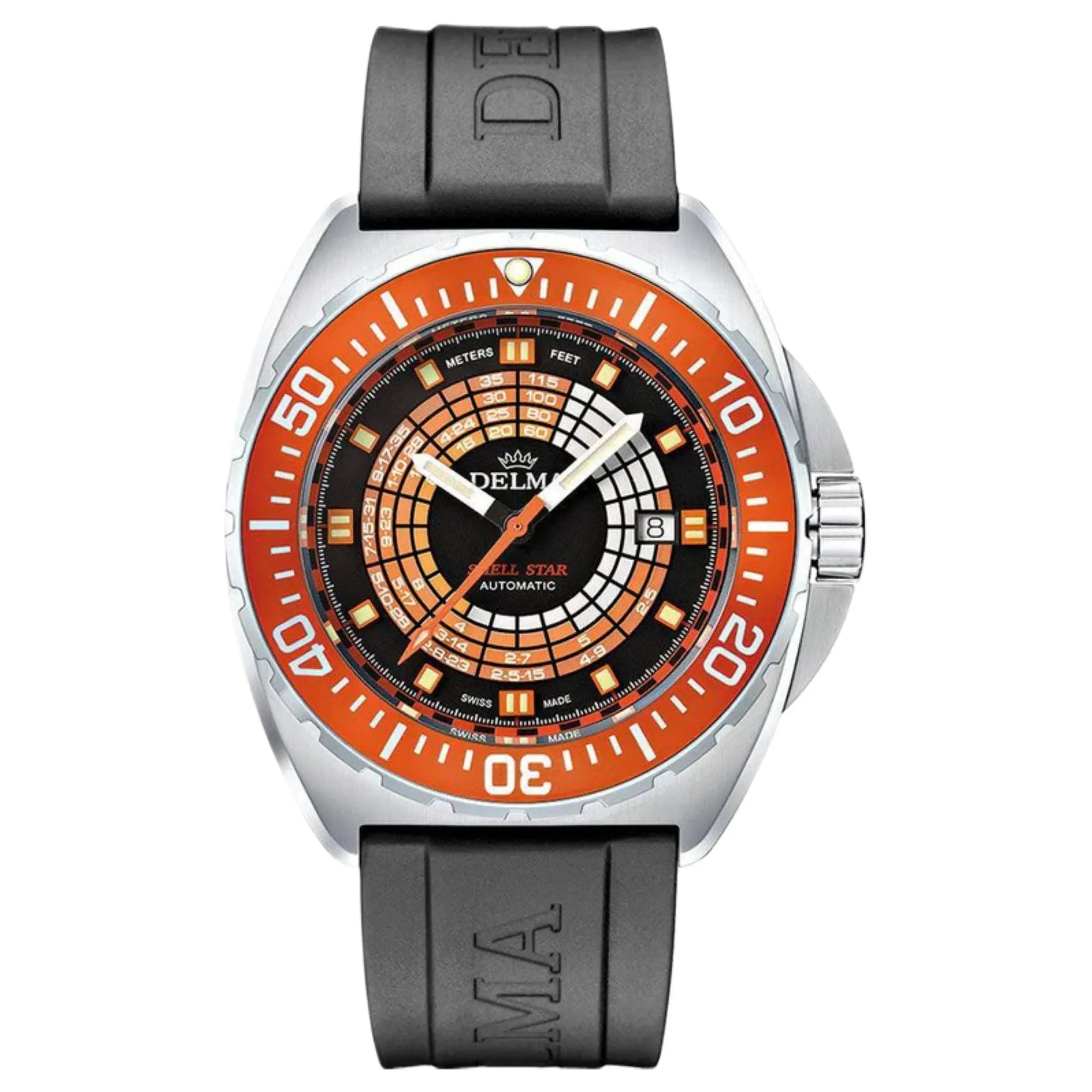 Delma 41501.670.6.154 Shell Star Decompression Timer Automatic Watch sold by H.S. Johnson