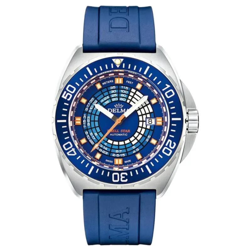 Delma 41501.670.6.044 Shell Star Decompression Timer Automatic Watch sold by H.S. Johnson