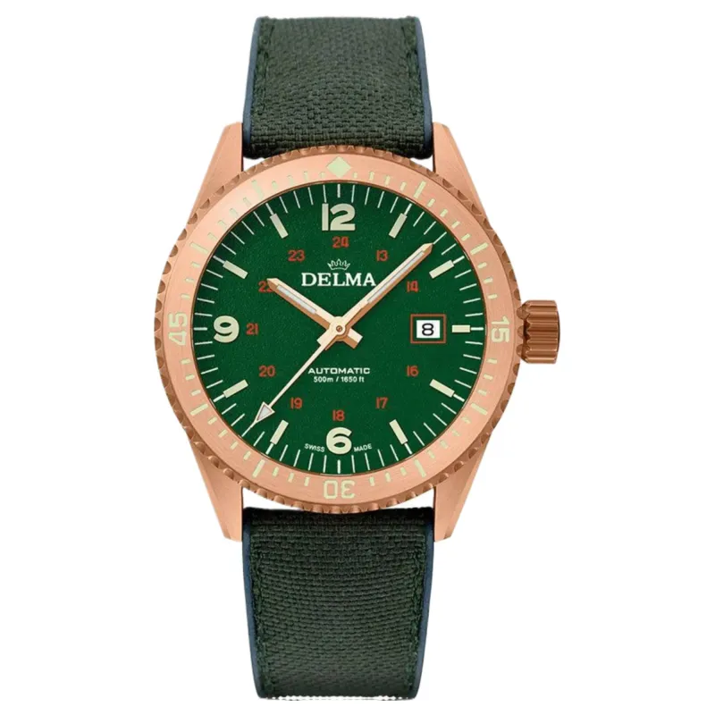 Delma 31601.726.6.144 Cayman Bronze Limited Edition Watch sold by H.S. Johnson