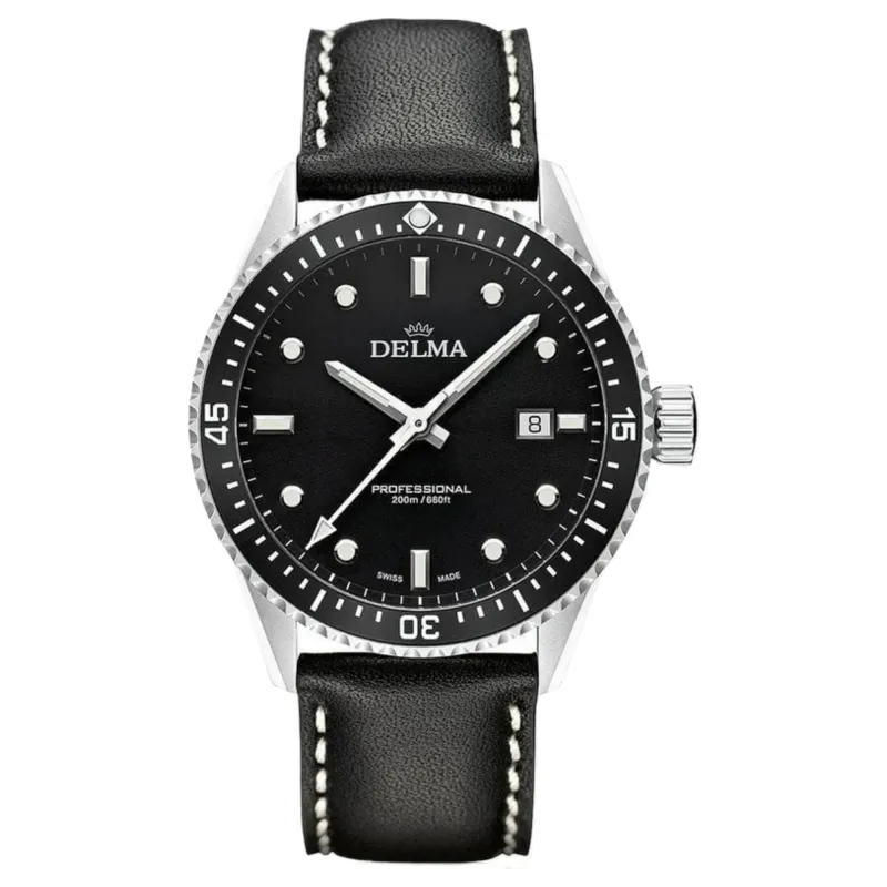 Delma 41601.708.6.031 Cayman Quartz Watch sold by H.S. Johnson