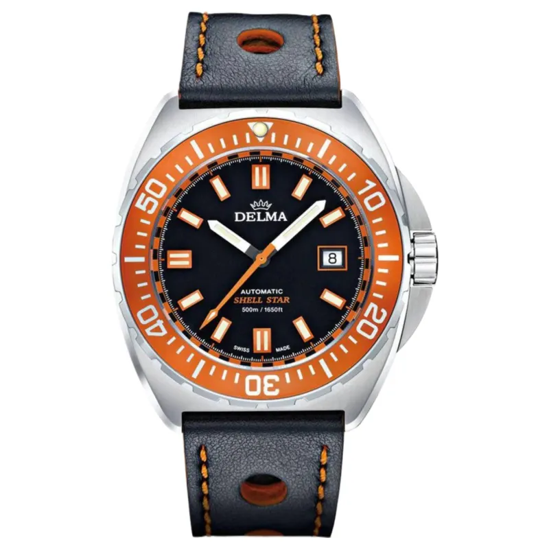 Delma 41601.670.6.151 Shell Star Automatic Watch sold by H.S. Johnson