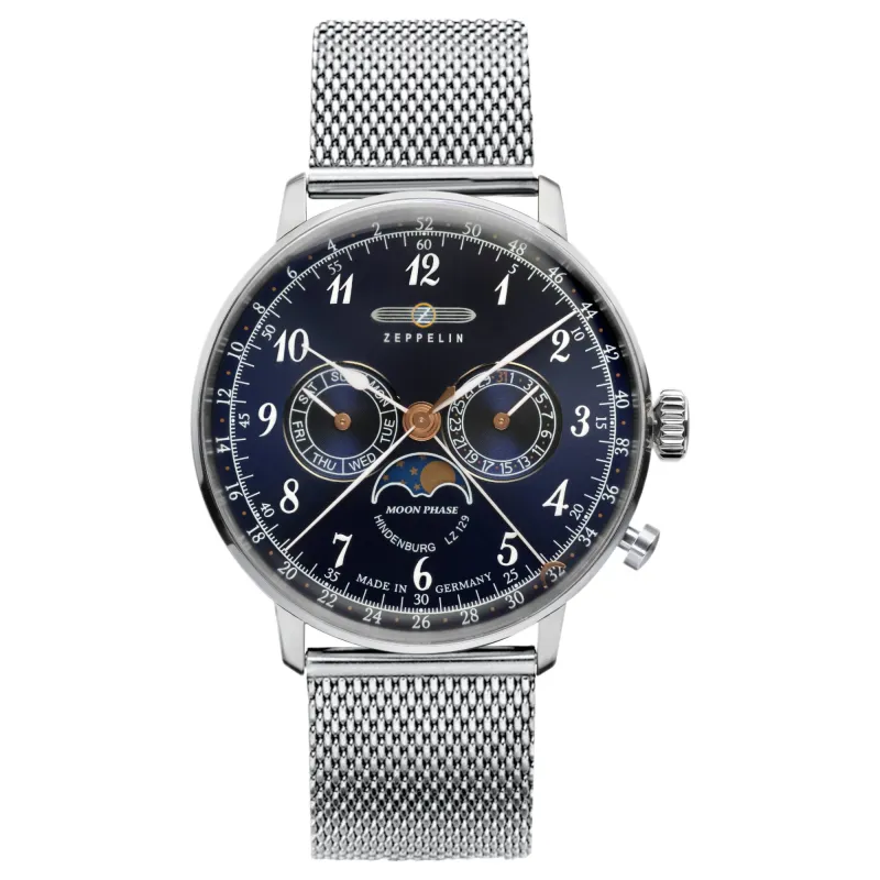 Zeppelin 7036M-3 LZ129 Hindenburg Moonphase Watch sold by H.S. Johnson