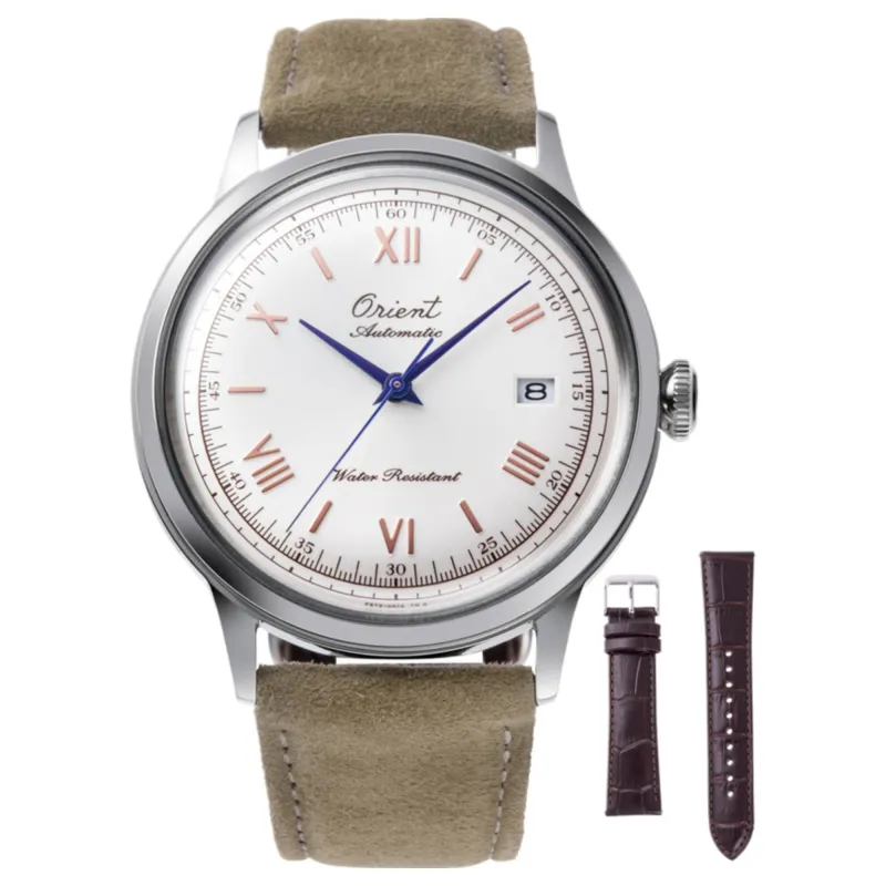 Orient RA-AC0027S30B Bambino 40.5 75th Anniversary Limited Edition Watch made by H.S. Johnson