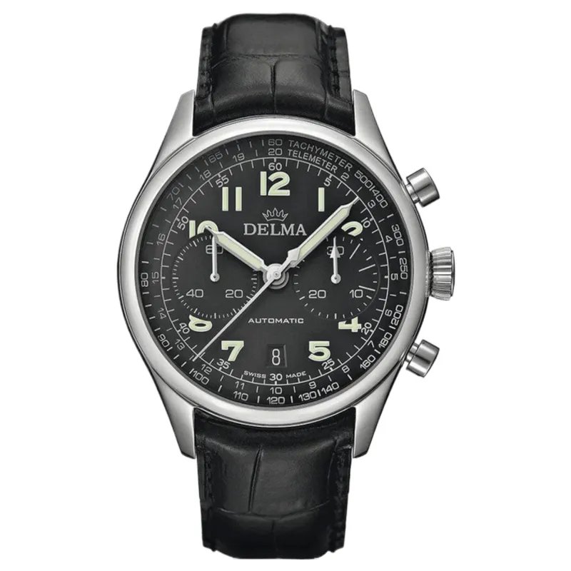 Delma 41601.730.6.032 Heritage Chronograph Automatic Limited Edition Watch sold by H.S. Johnson