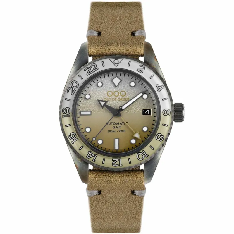 Out Of Order 001-25.MAR Men's Margarita Automatic GMT Wristwatch made by H.S. Johnson