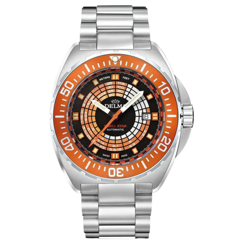 Delma 41701.670.6.154 Shell Star Decompression Timer Automatic Watch sold by H.S. Johnson