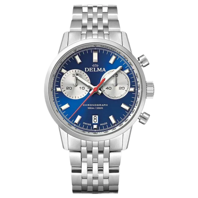 Delma 41701.704.6.041 Continental Chronograph Quartz Watch sold by H.S. Johnson