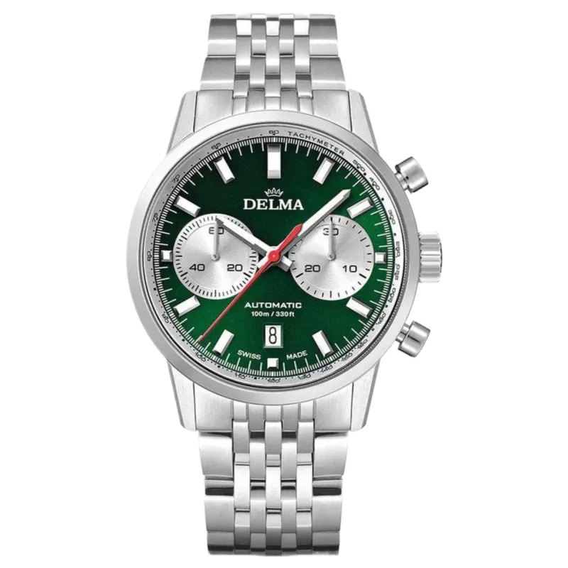 Delma 41701.702.6.141 Continental Chronograph Automatic Watch sold by H.S. Johnson