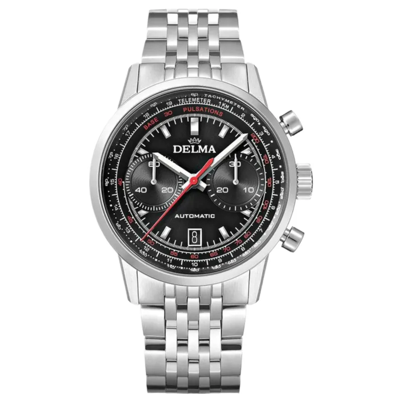 Delma 41701.702.6.038 Continental Pulsometer Automatic Watch sold by H.S. Johnson