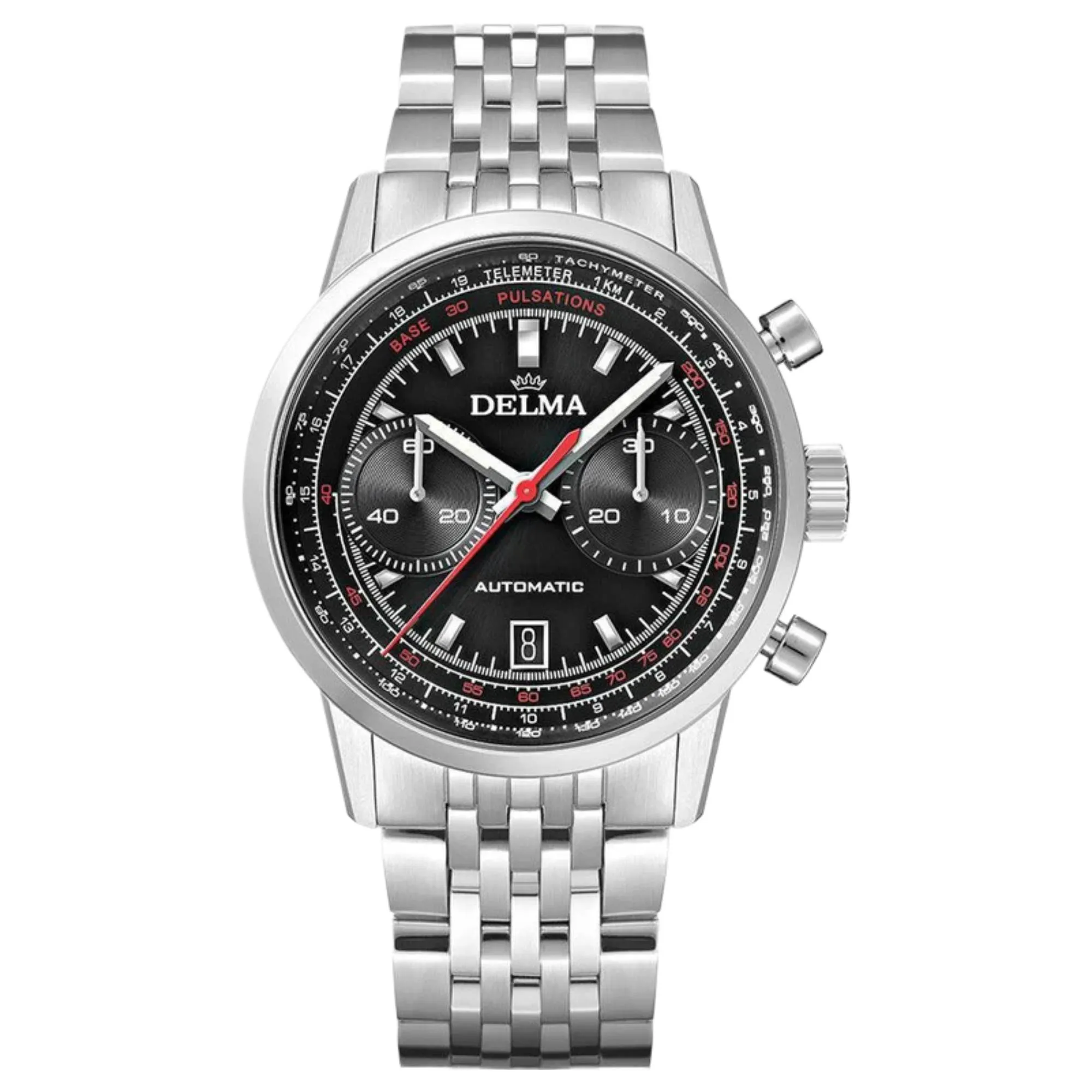 Delma 41701.702.6.038 Continental Pulsometer Automatic Watch sold by H.S. Johnson