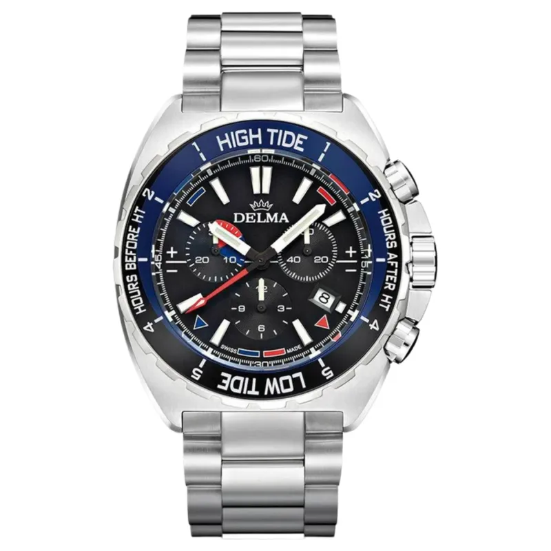 Delma 41701.678.6.848 Oceanmaster Tide Chronograph Quartz Watch sold by H.S. Johnson