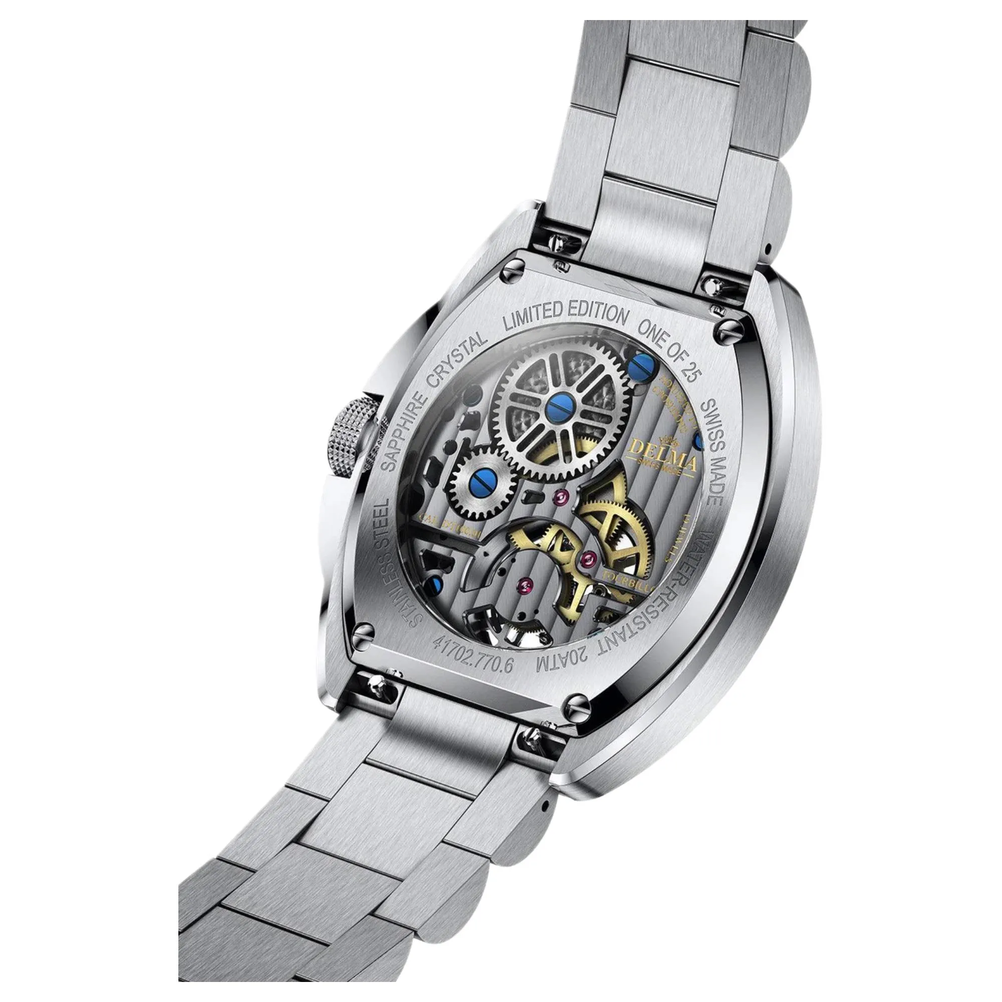 Delma 41702.770.6.184 Limited Edition 1924 Tourbillon Automatic Watch sold by H.S. Johnson product image thumbnail 3