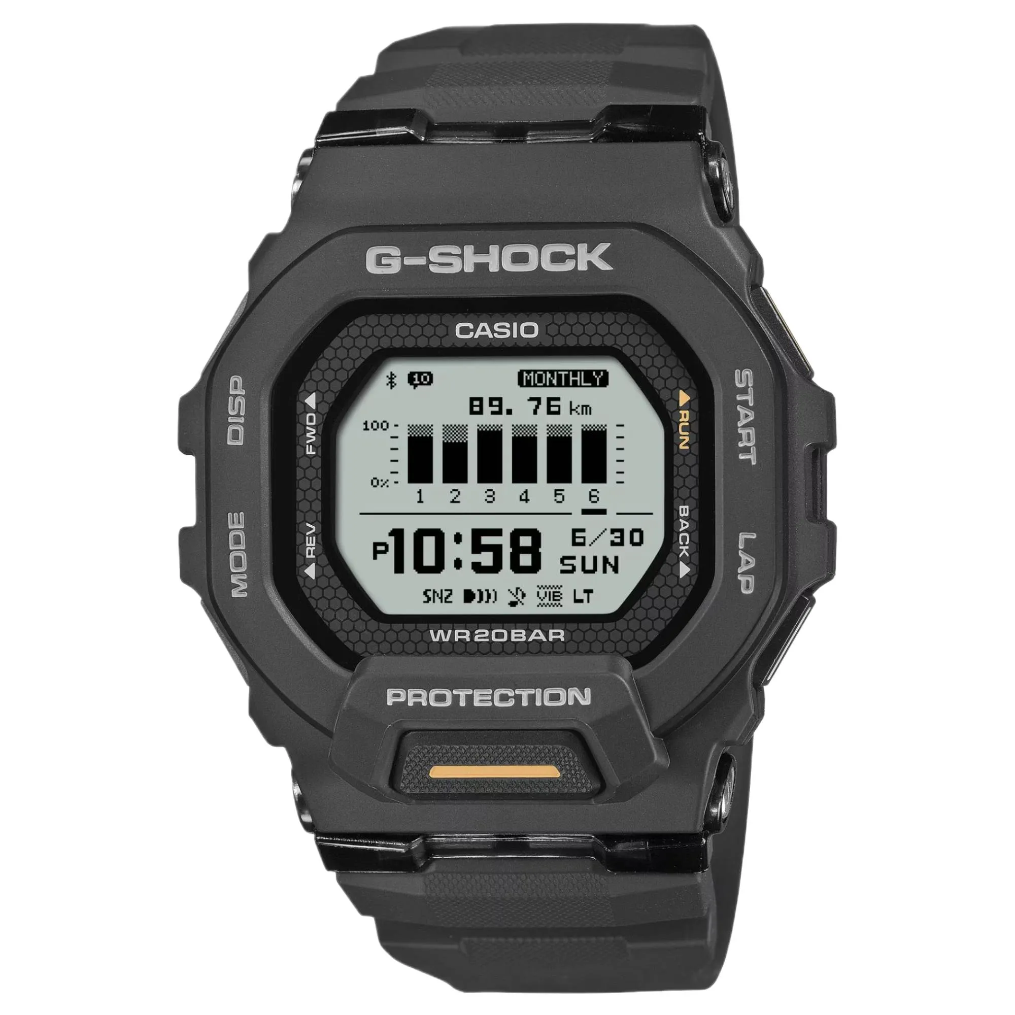 G-Shock GBD-200-1A1ER G-Squad Multifunction LCD Watch sold by H.S. Johnson