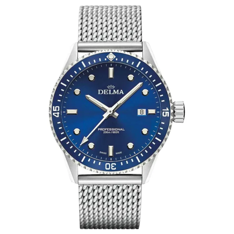 Delma 41801.708.6.041 Cayman Quartz Watch sold by H.S. Johnson