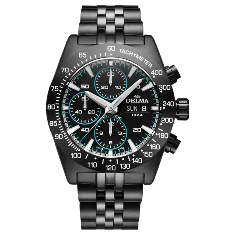 Delma 44701.732.6.033 Montego Black Edition Automatic Watch sold by H.S. Johnson