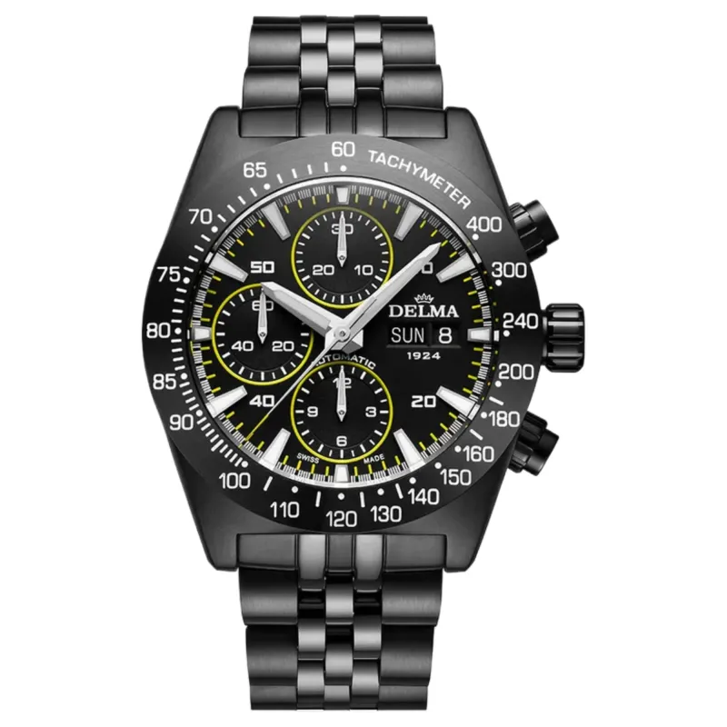 Delma 44701.732.6.032 Montego Black Edition Automatic Watch sold by H.S. Johnson