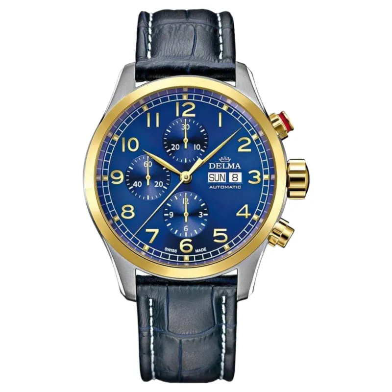 Delma 52601.580.6.042 Pioneer Chronograph Automatic Watch sold by H.S. Johnson