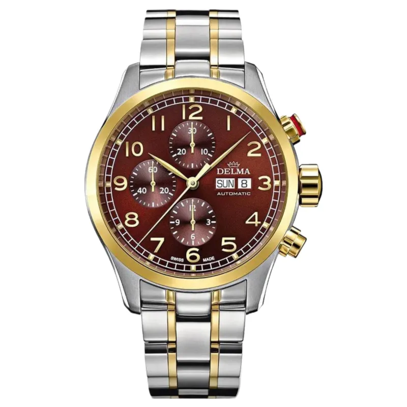 Delma 52701.580.6.102 Pioneer Chronograph Automatic Watch sold by H.S. Johnson