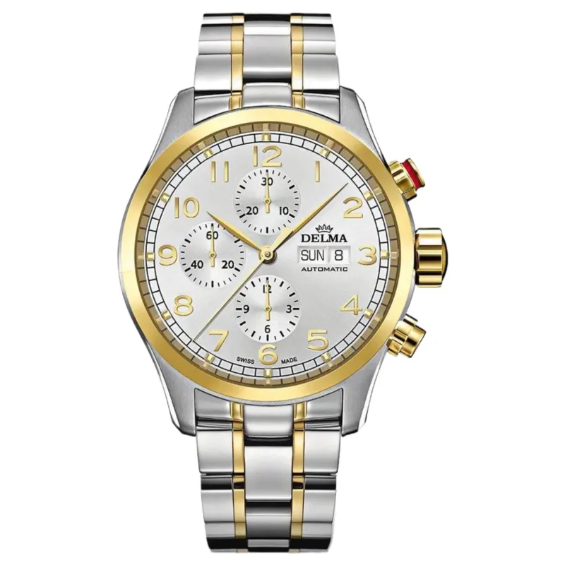 Delma 52701.580.6.062 Pioneer Chronograph Automatic Watch sold by H.S. Johnson