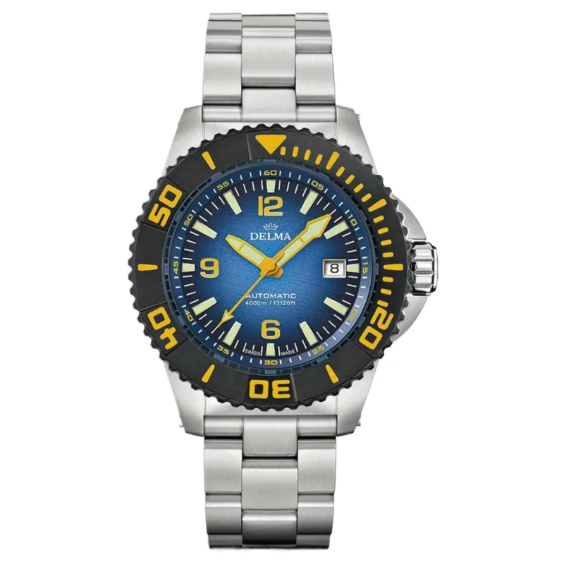Delma 54701.700.6.048 Blue Shark III Azores Limited Edition Automatic Watch made by H.S. Johnson