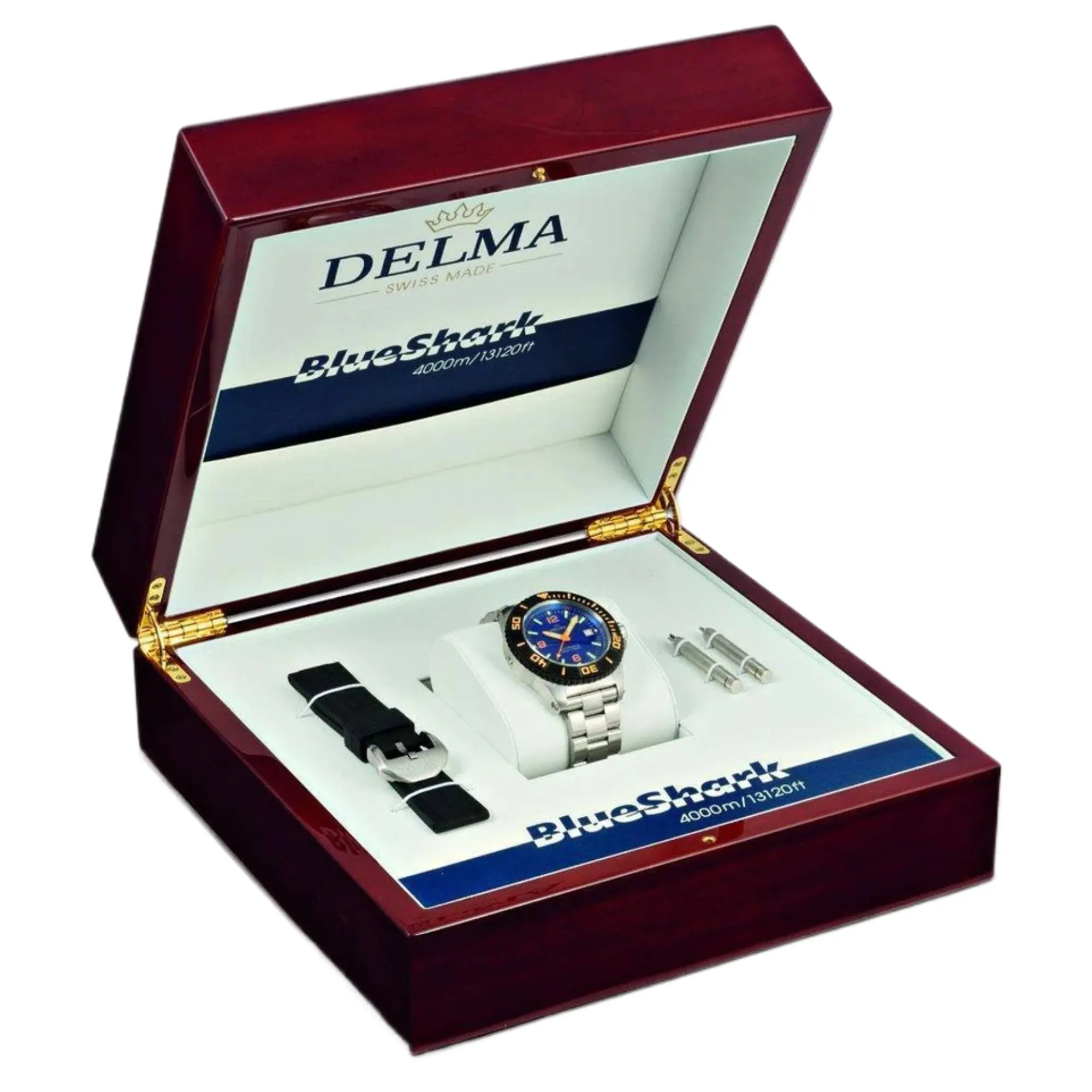 Delma 54701.700.6.048 Blue Shark III Azores Limited Edition Automatic Watch sold by H.S. Johnson product image thumbnail 2