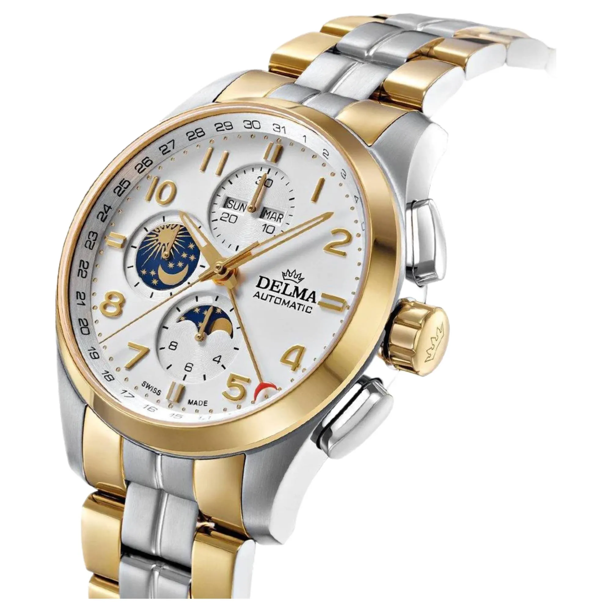Delma 52701.680.6.012 Klondike Moonphase Automatic Watch sold by H.S. Johnson product image thumbnail 2